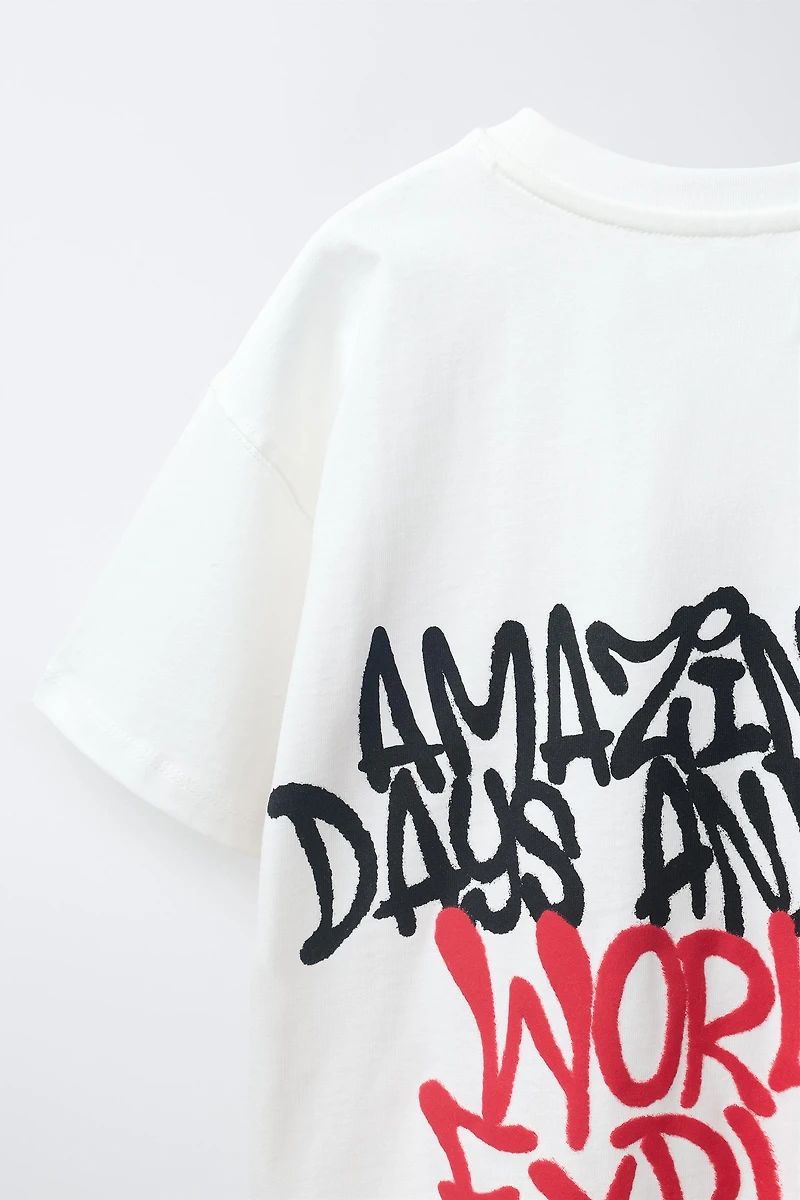 T-SHIRT IMPRIMÉ URBAIN