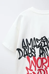 T-SHIRT IMPRIMÉ URBAIN