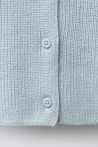 EMBROIDERED ELEPHANT PURL KNIT SWEATER