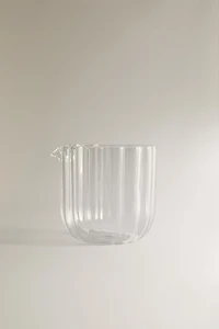BOROSILICATE GLASS CREAM PITCHER