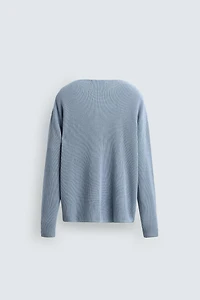 SILK - LINEN TEXTURED JUMPER