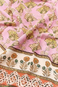 FOULARD IMPRIMÉ AVEC COTON