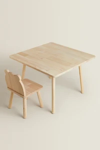 BEAR WOODEN TABLE