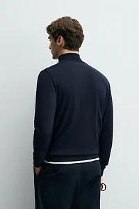 BASIC HIGH NECK SWEATER