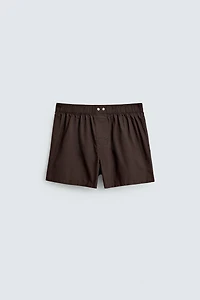PACK DE 2 BOXERS EN POPELINE COMBINÉS