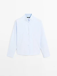 100% cotton poplin shirt