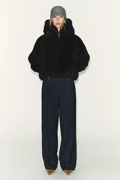 THERMAL INSULATED SHERPA HOODIE ANORAK