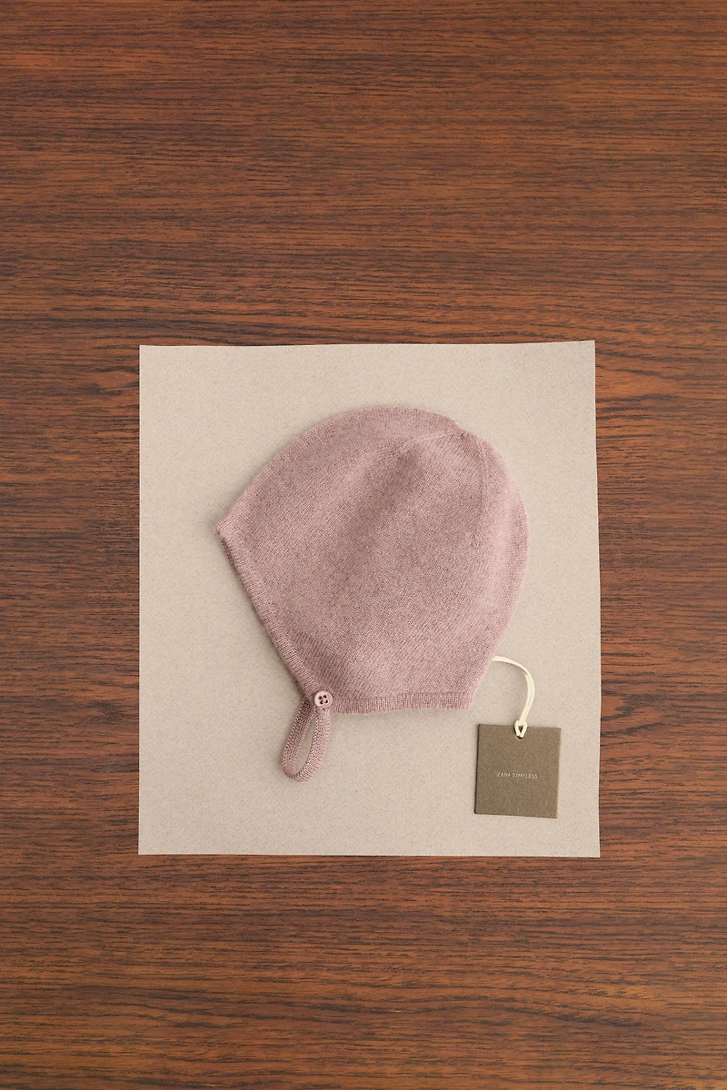 ZARA TIMELESS - 100% CASHMERE BONNET