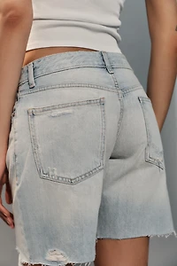 TRF MID RISE DENIM SHORTS