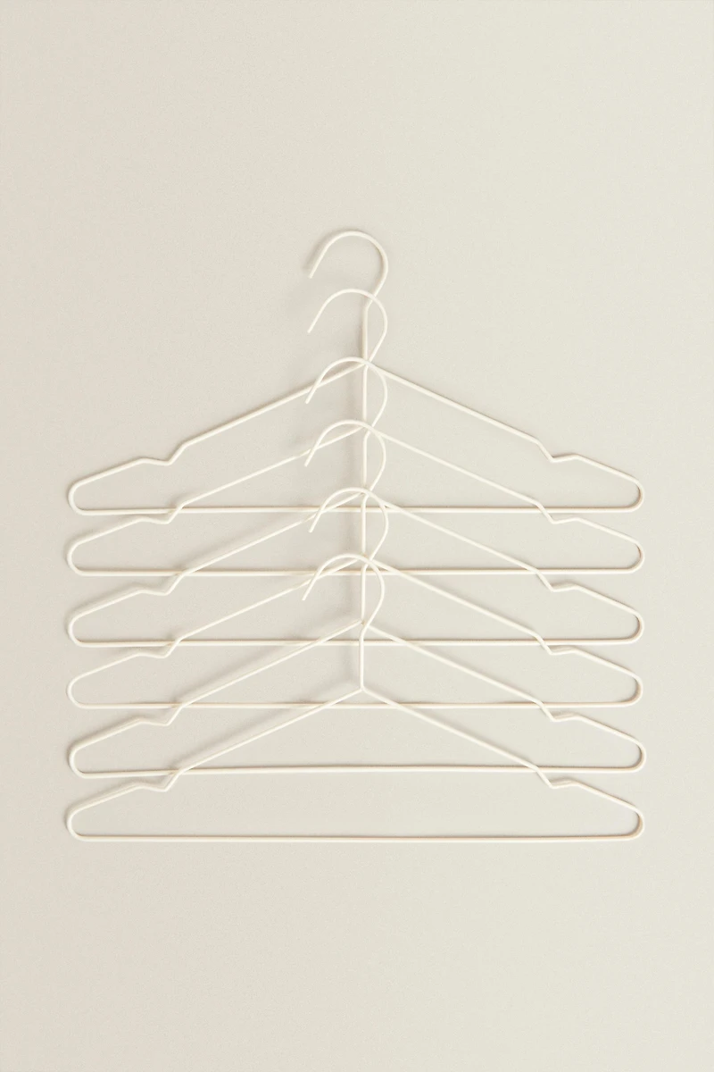 CINTRE ENDUIT (LOT DE 6)