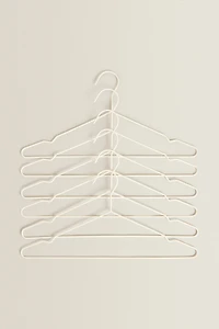 CINTRE ENDUIT (LOT DE 6)