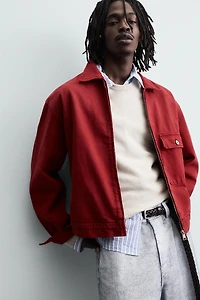 RELAXED FIT DENIM JACKET