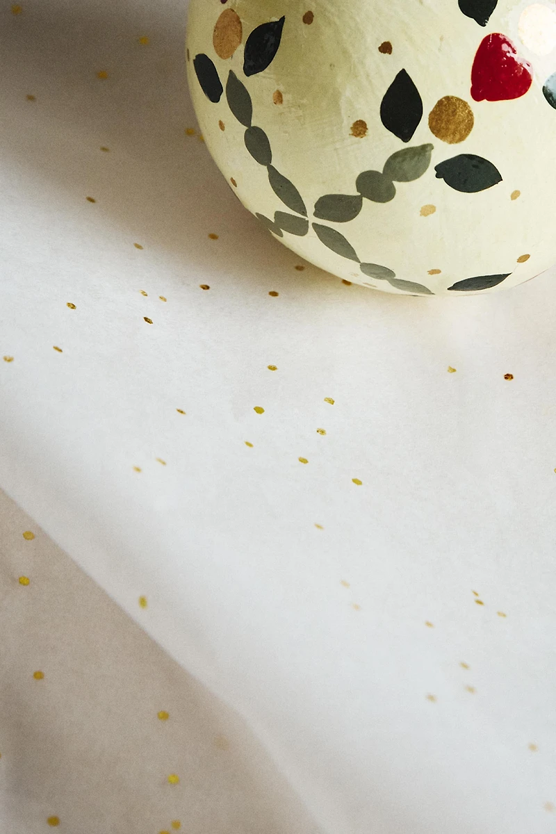 SILK CHRISTMAS WRAPPING PAPER