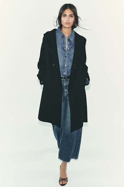 SOFT HOODIE COAT