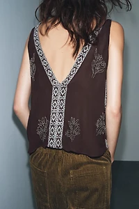 TOP BRODÉ ZW COLLECTION LIMITED EDITION