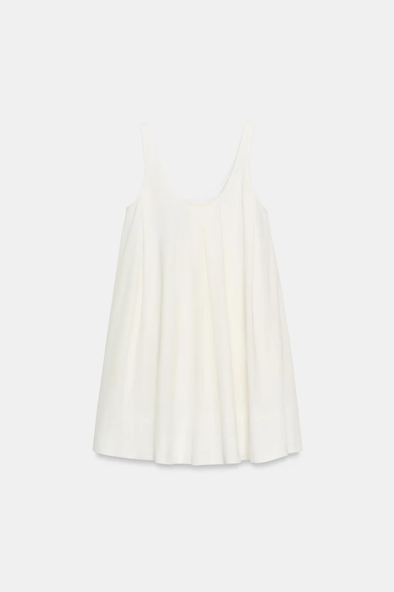 ROBE COURTE EN POPELINE