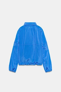 NYLON GATHERED JACKET