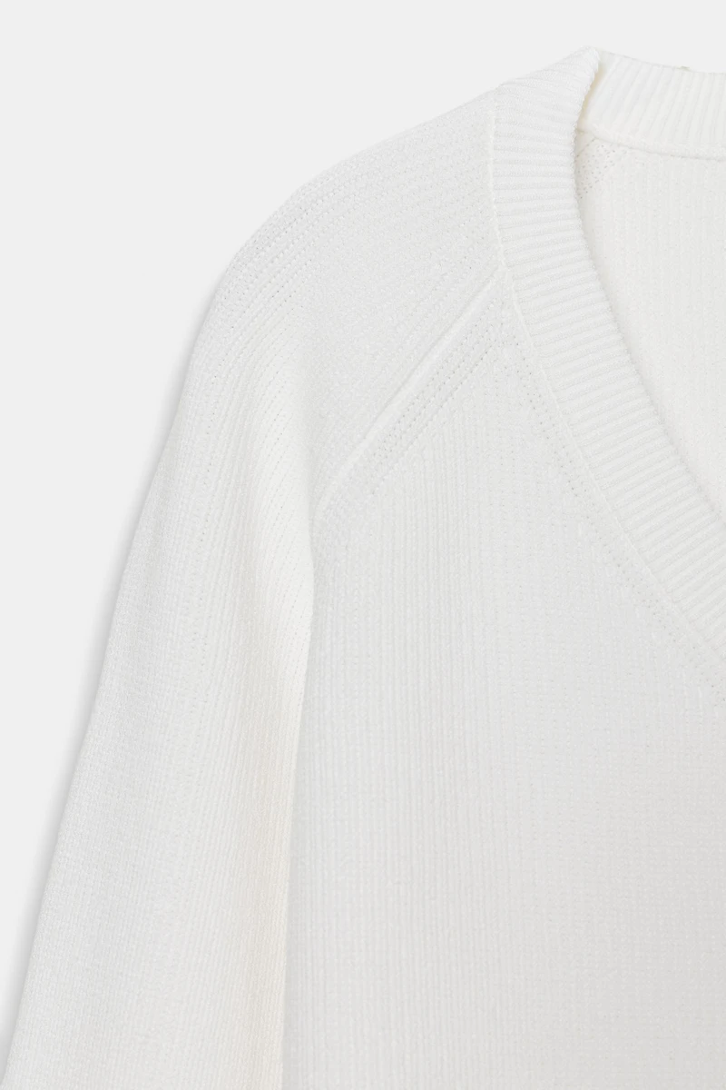 V-NECK KNIT JUMPER