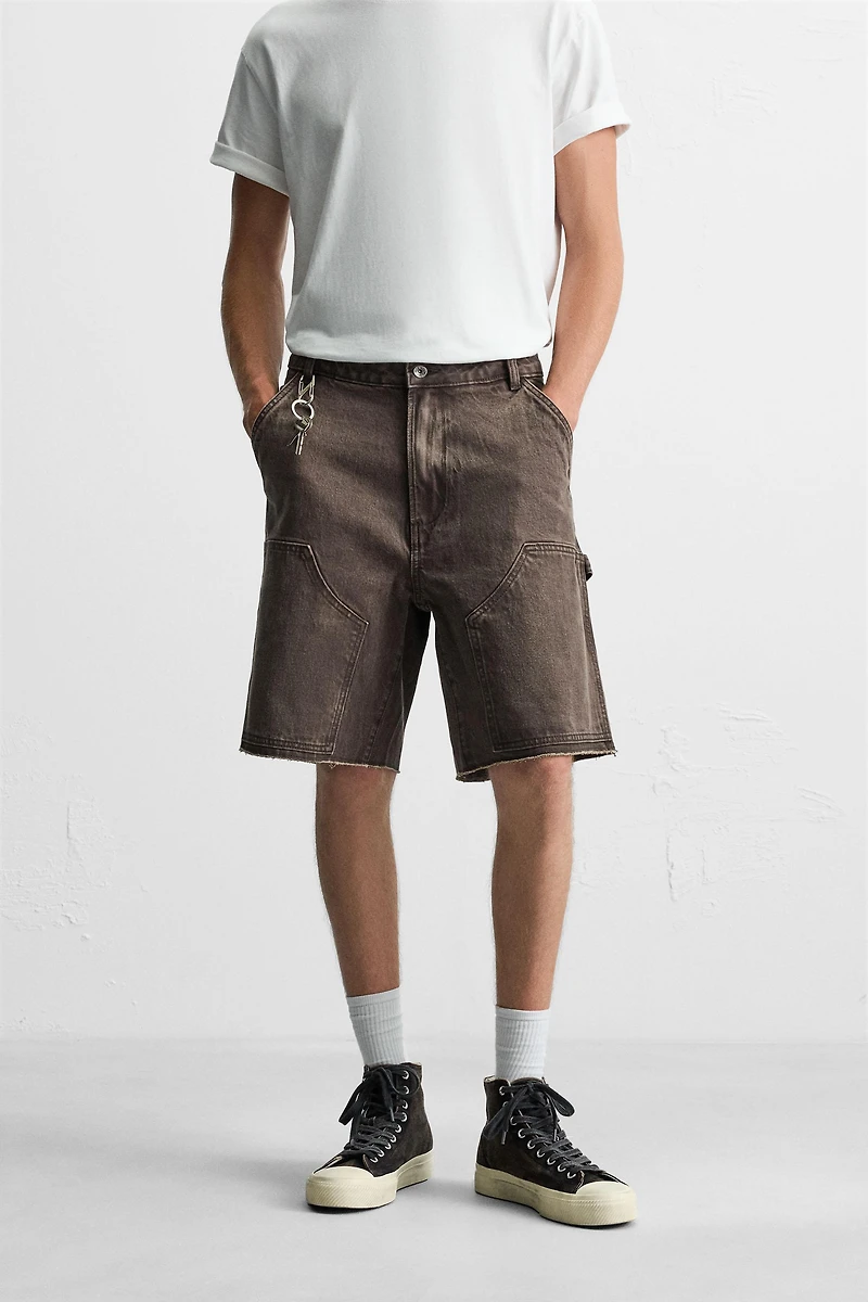 CARPENTER POCKET BERMUDA SHORTS