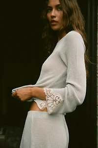 TOP RUSTIQUE DENTELLE