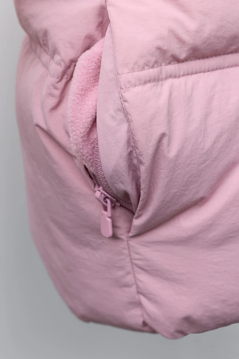 VESTE REMBOURRÉE À CAPUCHE DÉPERLANTE