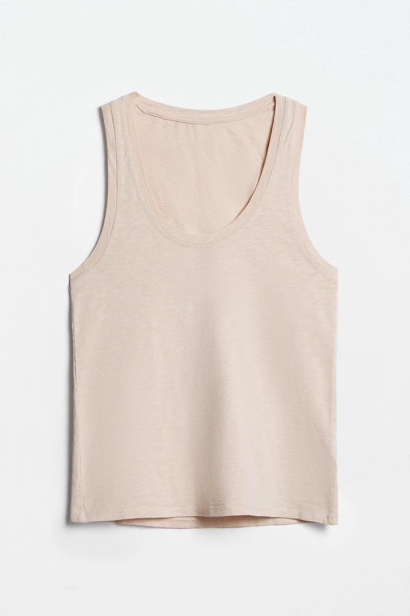 COTTON STRAPPY TOP
