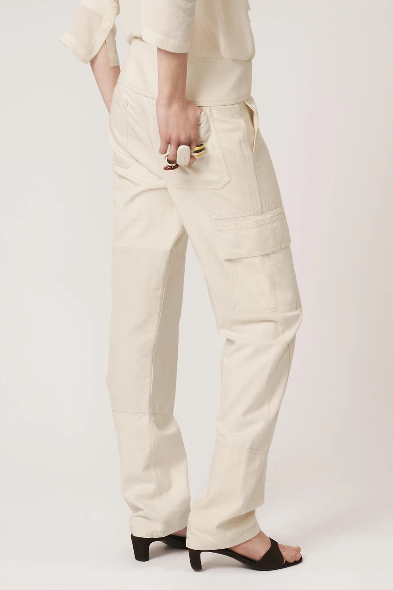 PANTALON PATCHWORK - THE ITEM ZARA WOMAN