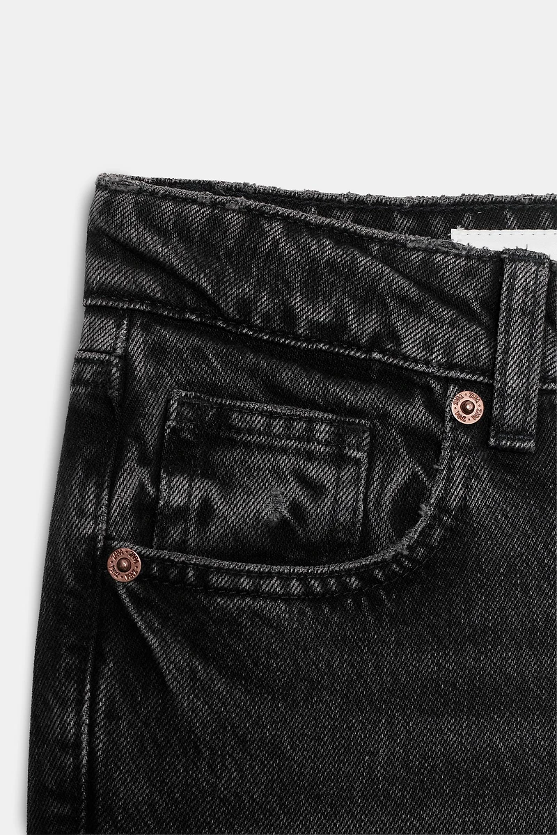 JEAN TRF WIDE LEG TAILLE BASSE
