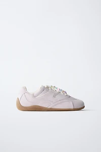 BEADED CLIP SNEAKERS