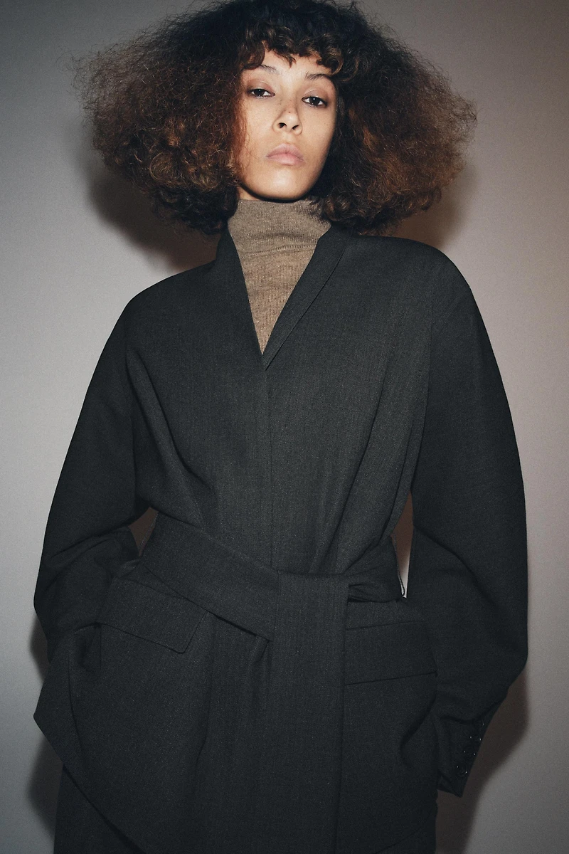 KIMONO BLAZER WITH WOOL ZW COLLECTION