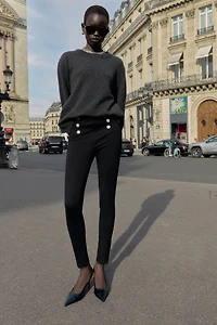 LEGGING À BOUTONS BIJOUX