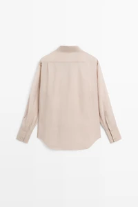 Semi-sheer flowing shirt - STUDIO
