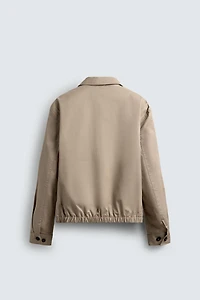REGULAR FIT COTTON JACKET