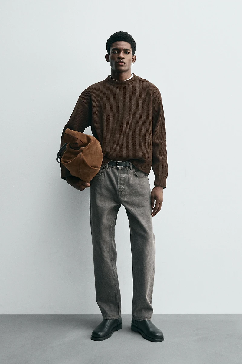 CHENILLE TEXTURED SWEATER