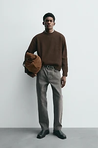 CHENILLE TEXTURED SWEATER