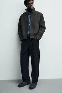 STRAIGHT FIT CORDUROY PANTS