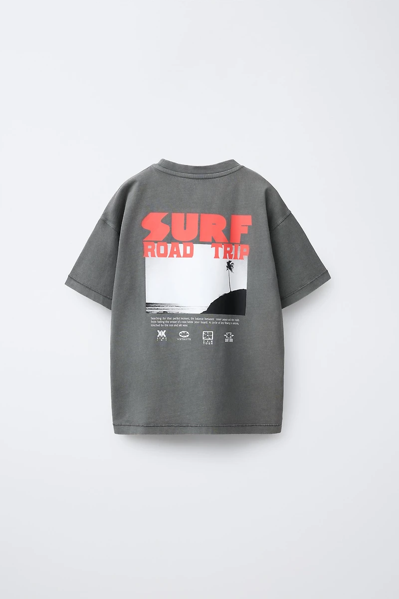 SURF PRINT T-SHIRT