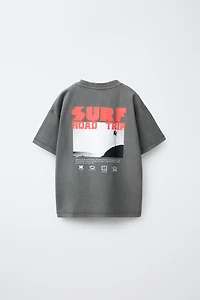 SURF PRINT T-SHIRT