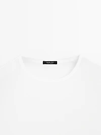 100% mercerised cotton short sleeve T-shirt