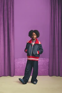 RIBBED DENIM BOMBER JACKET HARRY LAMBERT FOR ZARA X DISNEY