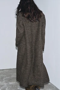 ZW COLLECTION PLAID COAT