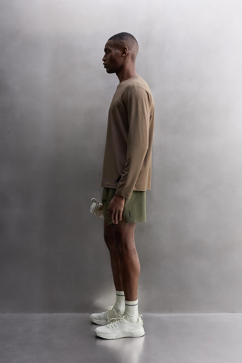 BASIC LONG SLEEVE TECHNICAL T-SHIRT