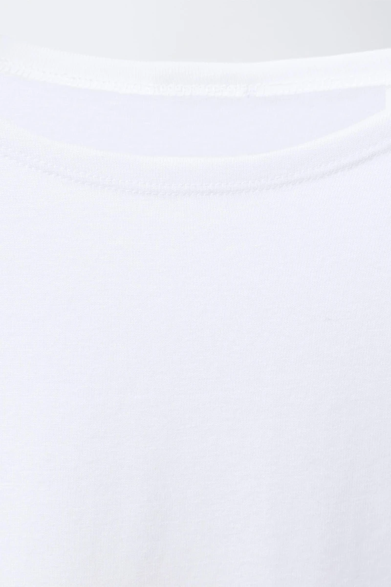 T-SHIRT WITH COTTON AND MODAL