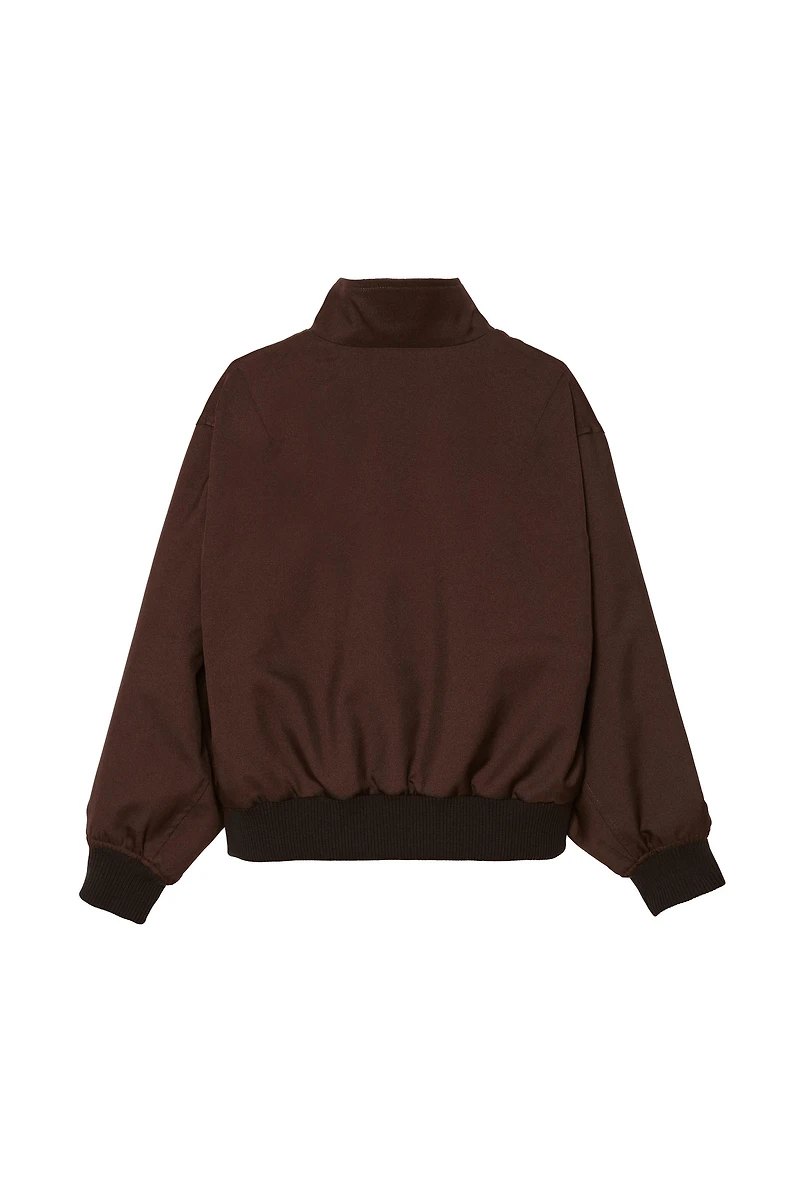 RELAXED FIT BOMBER JACKET