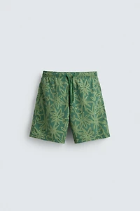 LONG FLOWERS SWIMSUIT