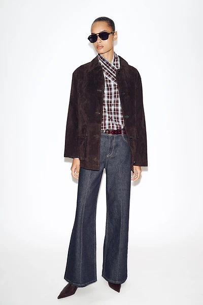 Z1975 WIDE LEG BELTED JEANS