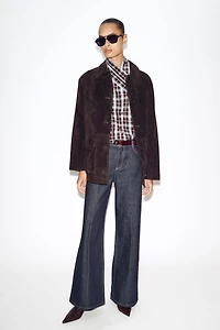 Z1975 WIDE LEG BELTED JEANS