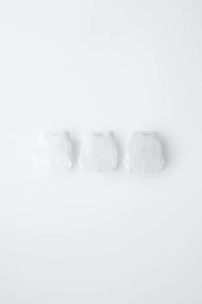 6-14 ANS/ LOT DE TROIS BOXERS UNIS ÉTIQUETTE