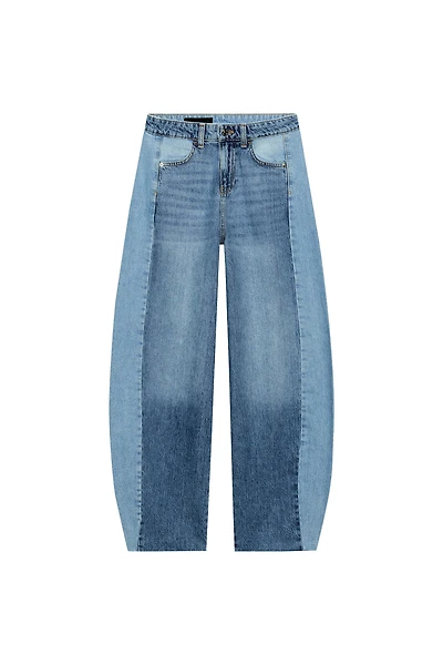 Z1975 MID-RISE COMBINED BARREL JEANS