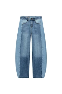 Z1975 MID-RISE COMBINED BARREL JEANS